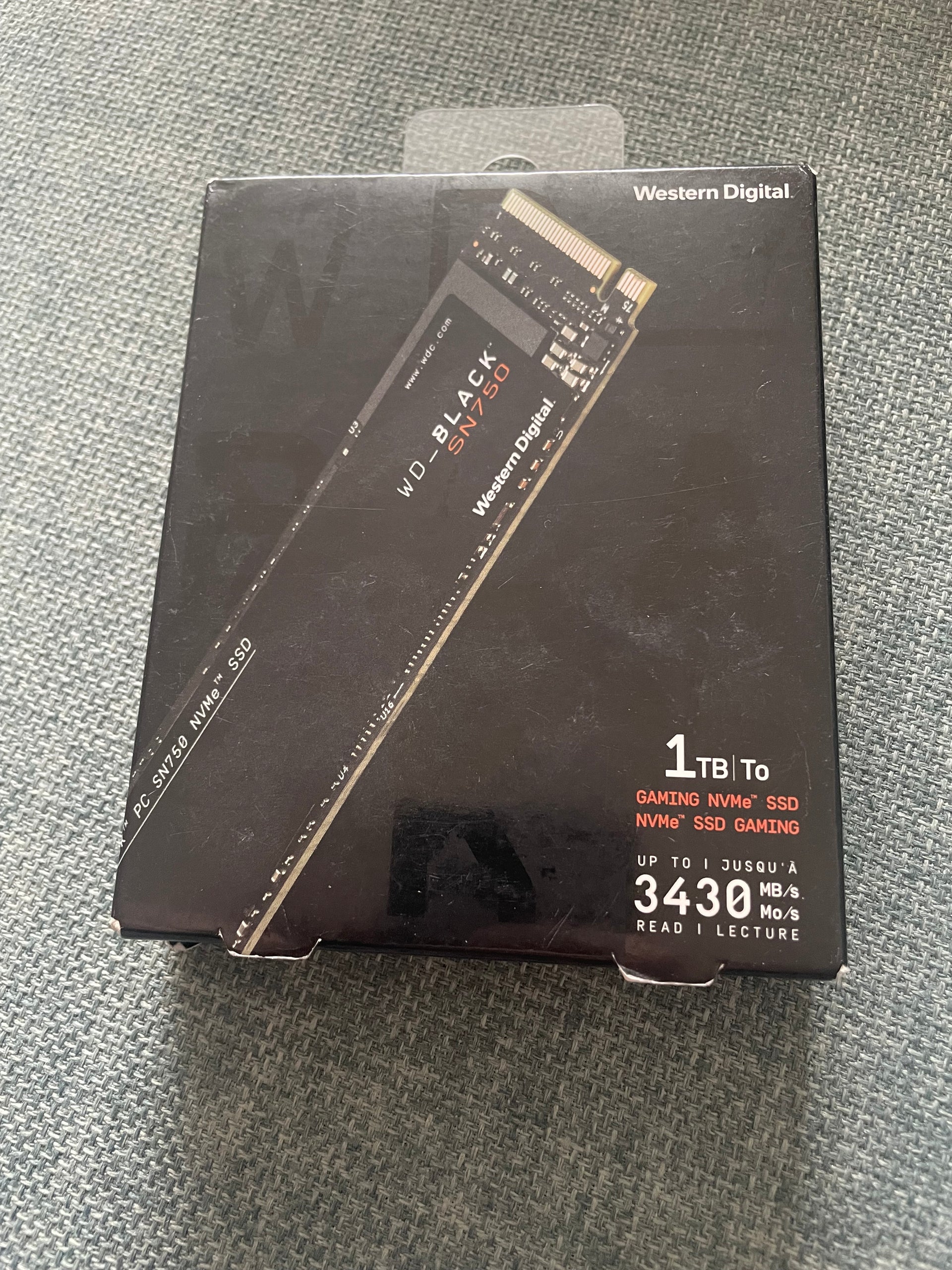 1TB Western Digital SN750 nVME SSD - New & Sealed