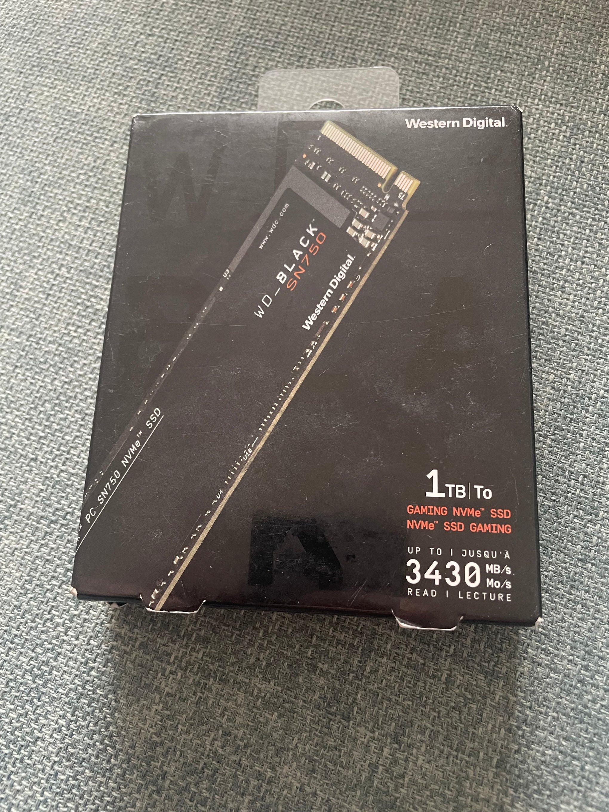 1TB Western Digital SN750 nVME SSD - New & Sealed
