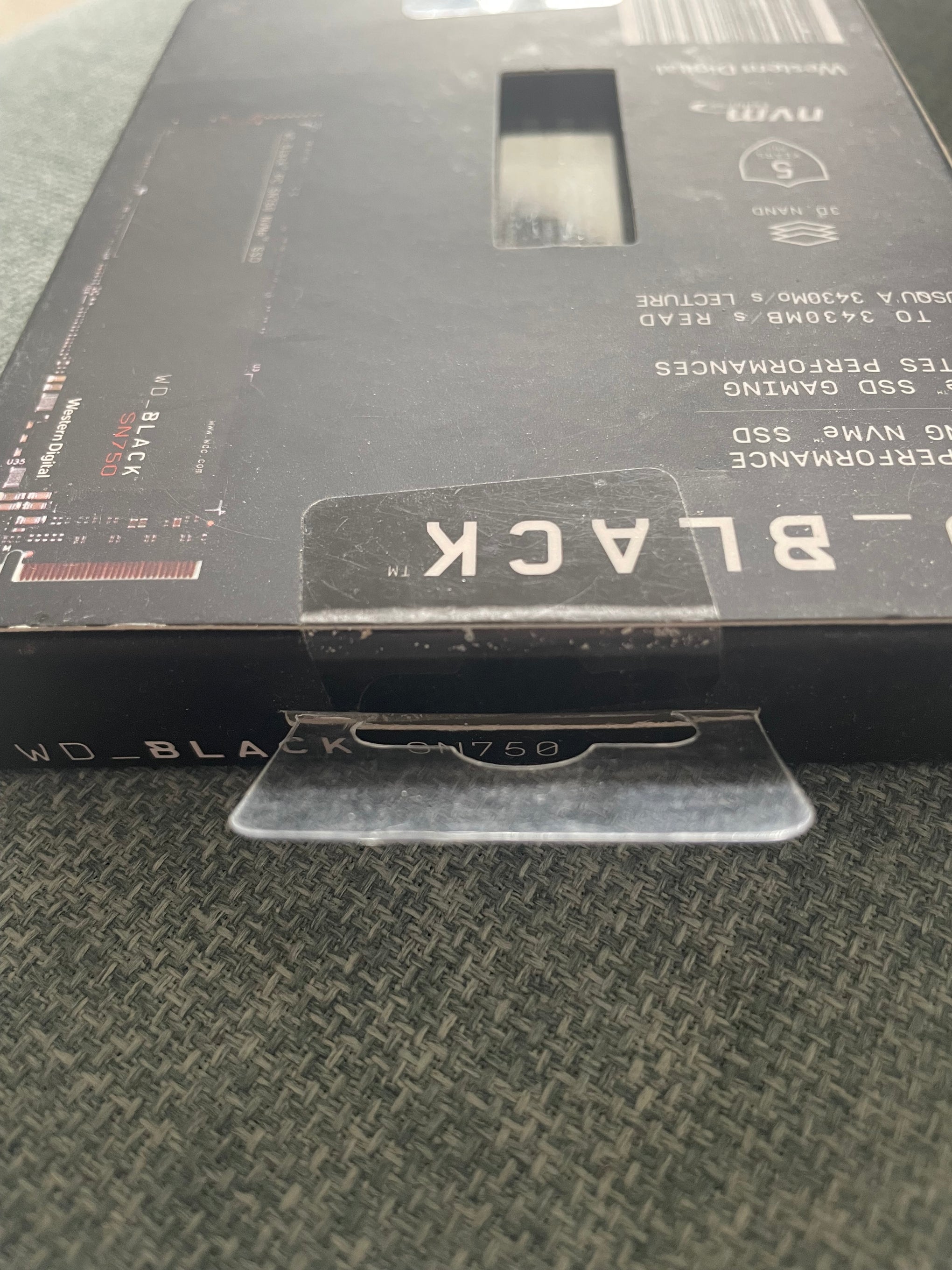 500GB Western Digital SN750 nVME SSD - New & Sealed